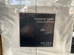 Hudson Park Collection 680 Thread Count Queen Bedskirt Color Silver New. Fixed Price $45.00.