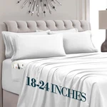 Mocassi Luxury 6-PIECE Sheet Set Ultra Soft 1800 Premium Hotel Quality Microfibe. Fixed Price $71.25.