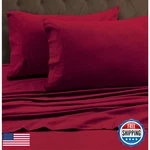 Tribeca Living King Luxury Solid Flannel Extra Deep Pocket Fitted Sheet, Fits Up. Fixed Price $55.22.