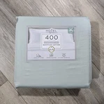 Hotel Signature Egyptian Cotton 400 Thread Count 6 Pc King Sheet Set Misty Blue. Fixed Price $43.99.
