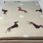 Modern Southern Home Dachshund Dog Sweater Twin Flannel Sheet Set Cotton New. Fixed Price $34.99.