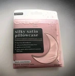 The Cr Me Shop Silky Satin Pillowcase - Standard Size Nib. Fixed Price $8.00.