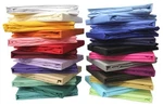 Solid / Plain All Colors Size Bed Sheet Sets 1000 Thread Count Egyptian Cotton. Fixed Price $95.29.