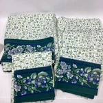 Laura Ashley Bramble Berry Full Double Sheet Set Fitted Flat Pillow Cases 4PC. Fixed Price $70.40.