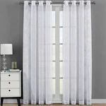 Andora Sheers By Royal Tradition, White, Grommet, 54"X108" Per Panel (1 Pair). Fixed Price $29.99.