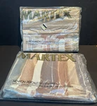 Vtg 70S Martex Flat & Fitted Bed Sheet Wind Drifts Sealed 1979. Fixed Price $25.00.