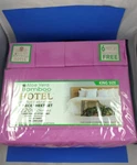 King Size Bed Sheet Set Bamboo & Aloe Vera Hot Pink Color 6PC Stays Cool Soft. Fixed Price $29.99.