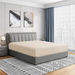 Cathay Home Queen Fitted Sheet Only Double Brushed Microfiber Ultra Soft, 14". Fixed Price $25.28.