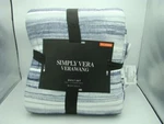 Simply Verawang Watercolor Stripe Printed Quilt Set FULL/QUEEN+2 Shams Nwt. Fixed Price $74.99.