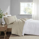 Madison Park 600 Thread Pima Cotton Bed Sheets, Luxurious Line Accent Design, Ki. Fixed Price $139.99.