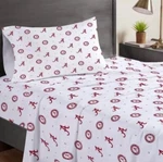 Alabama Crimson Tide Ncaa 4 Piece Queen Size Sheet Set New Read!! E21. Fixed Price $38.28.