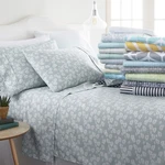 4PC Timeless Fashion Patterns Bed Sheet Set Easy Care Deep Pocket By Kaycie Gray. Fixed Price $52.99.