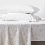 Wondershop Christmas Cotton Flannel Sheet Set -ivory Snowflake, Twin #C710. Fixed Price $18.36.
