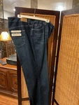 Tommy Hilfiger Dark Wash Stretch Bootcut Jeans Solid 5-POCKET Button Zip. Fixed Price $50.00.