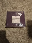 Hc Collection King Size Bed Sheet Set Eggplant. Fixed Price $20.70.