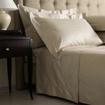 Frette Illusione Queen Sheet Set Flat & Fitted Birch Beige Tan No Shams New. Fixed Price $349.99.