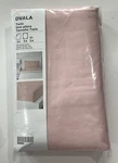 Ikea Dvala Twin Sheet Set, Light Pink, Cotton 3-PIECES Fitted, Flat & Pillowcase. Fixed Price $30.70.