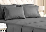 Cgk Full Size 6 Piece Deep Pockets Microfiber Sheet Set Hotel Luxury Bed Comfort. Fixed Price $38.00.