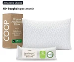 Coop Adjustable Memory Foam Pillow King Size Medium Firm For All Sleepers. Fixed Price $70.00.