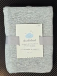 Cloud Island Fitted Jersey Crib Sheet Knit 28 X 52" Heather Gray Fits 6" Deep. Fixed Price $21.53.