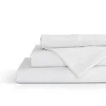100% Cotton Percale Queen Size, White, Deep Pocket, 4 Pieces Set.... Fixed Price $51.76.