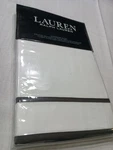 Nip Ralph Lauren Spencer Border Sateen Standard Pillowcase Sham Dark Chocolate. Fixed Price $34.99.