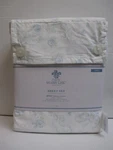 Simply Shabby Chic Cottage White Blue Paisley Rose Floral Sheet Set - Twin. Fixed Price $169.99.