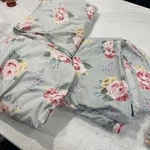 Vintage Ralph Lauren Cottage Lane 3 Queen Sheets Crafts/project Fabric Only. Fixed Price $40.00.