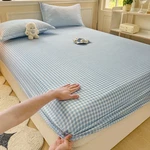 Elastic Fitted Bed Sheet Non Slip Mattress Cover Double Queen King Sizes. Fixed Price $19.72.
