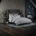 Beekman 1802 Richfield One King Sham Cotton New Gray Rare Textured Patchwork. Fixed Price $38.00.