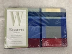 Wamsutta Supercale Plus Twin Fitted Sheet Tyler Plaid Americana New Package. Fixed Price $22.49.
