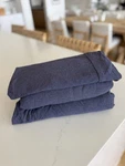 Twin Sheet Set Heathered Jersey Deep Blue Simply Essentials. Fixed Price $9.24.