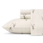 Eddie Bauer - King Sheets, Cotton Flannel Bedding Set, Brushed For Extra Soft.... Fixed Price $67.17.