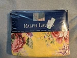 Ralph Lauren Brooke Floral Yellow Twin Fitted Sheet New. Fixed Price $48.99.