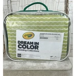 Crayola Dream Color Twin Sheet Set Serpentine Stripe Screamin Green New. Fixed Price $24.99.