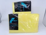Fieldcrest Perfection Percale Yellow Color Impressions Queen Flat Fitted Sheets. Fixed Price $39.99.