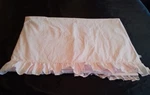 Simply Shabby Chic Light Pink Ruffle Edge Trim Twin Size Flat Sheet Cottage. Fixed Price $28.99.
