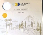California Design Den Twin Sheet Set Bright White 100% Cotton Sateen Weave Read.. Fixed Price $39.98.