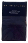 Ralph Lauren Queen Flat Sheet Polo Navy Blue 464 Solid Percale 100% Cotton New. Fixed Price $54.99.