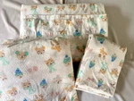 Cuddl Duds Kitty Cats Twin Sheet Set 100% Cotton Flannel 17" 3-PIECE Cozy. Fixed Price $26.99.