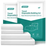 Vammots Disposable Bed Sheets For Hotel, King, 2 Packs(king Size). Fixed Price $35.73.