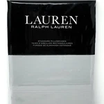 Lauren Ralph Spencer Solid Sateen 2 Standard Sage Green Pillowcases New. Fixed Price $39.98.