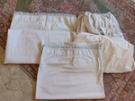 Opal House Queen Size Sheet Set Solid With Lace Fringe. Fixed Price $24.99.