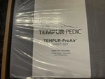 Tempur-pedic Pro-air Xl Sheet Set Grey New In Package. Fixed Price $85.00.