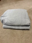 Ll Bean Ultrasoft Flannel Sheet Set Bay Blue Twin Size Flat Fitted Case Portugal. Fixed Price $58.50.