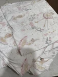 Pottery Barn Kids Pink Ballerina 100% Organic Cotton Queen 4-PIECE Sheet Set. Fixed Price $50.00.