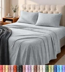 Utopia Bedding Queen Set - Jersey Knit 4 Piece Cotton Soft T.... Fixed Price $68.88.