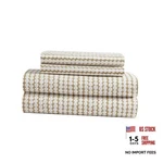 Marimekko - Sheets, Organic Cotton Bedding Set, Queen Pikku Rasymatto Beige. Fixed Price $235.99.