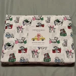 Cynthia Rowley Christmas Dogs Queen Sheet Set New Scottie Bulldog Westie Beagles. Fixed Price $39.99.