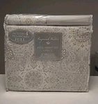 Raymond Waites Artisan Collection Full 6 Piece Sheet Set Cotton Sealed (B3-CL). Fixed Price $75.99.